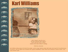 Tablet Screenshot of karlwilliams.com